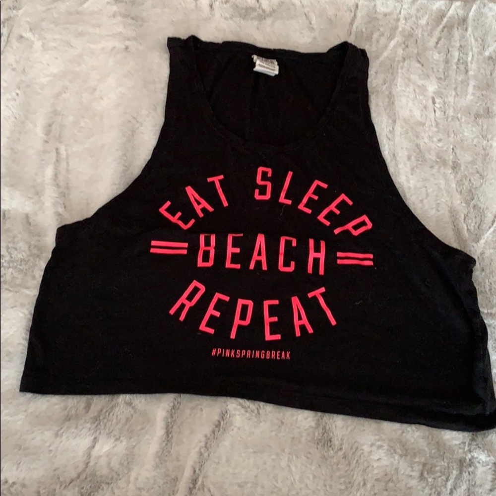 💥2 for $15💥PINK Victoria’s Secret cropped tank